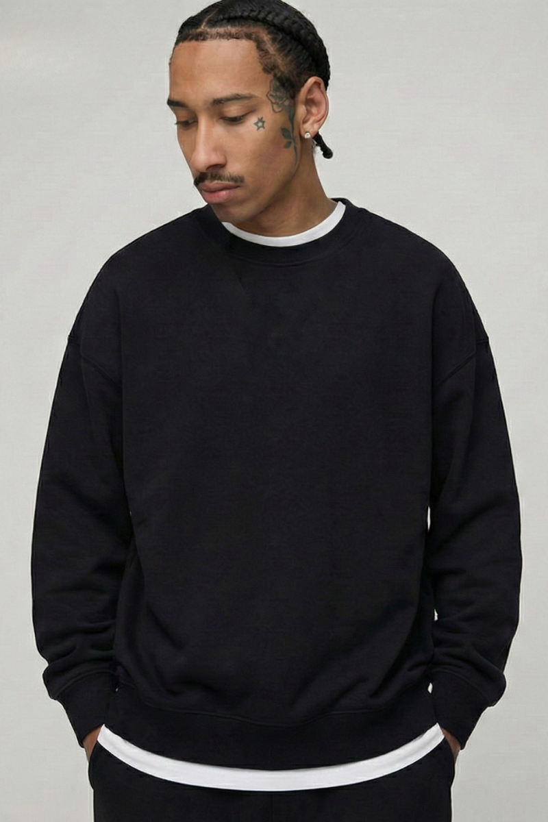 Heavyweight Boxy Crewneck