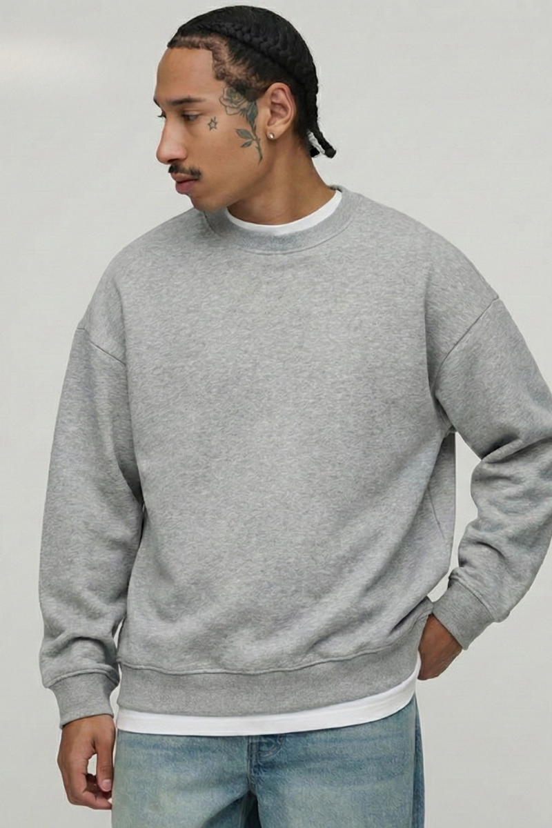 Heavyweight Boxy Crewneck
