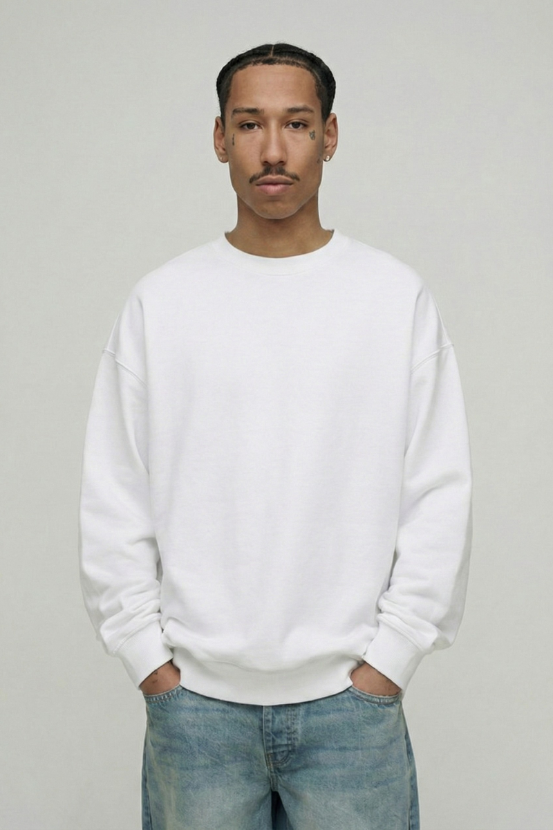Heavyweight Boxy Crewneck