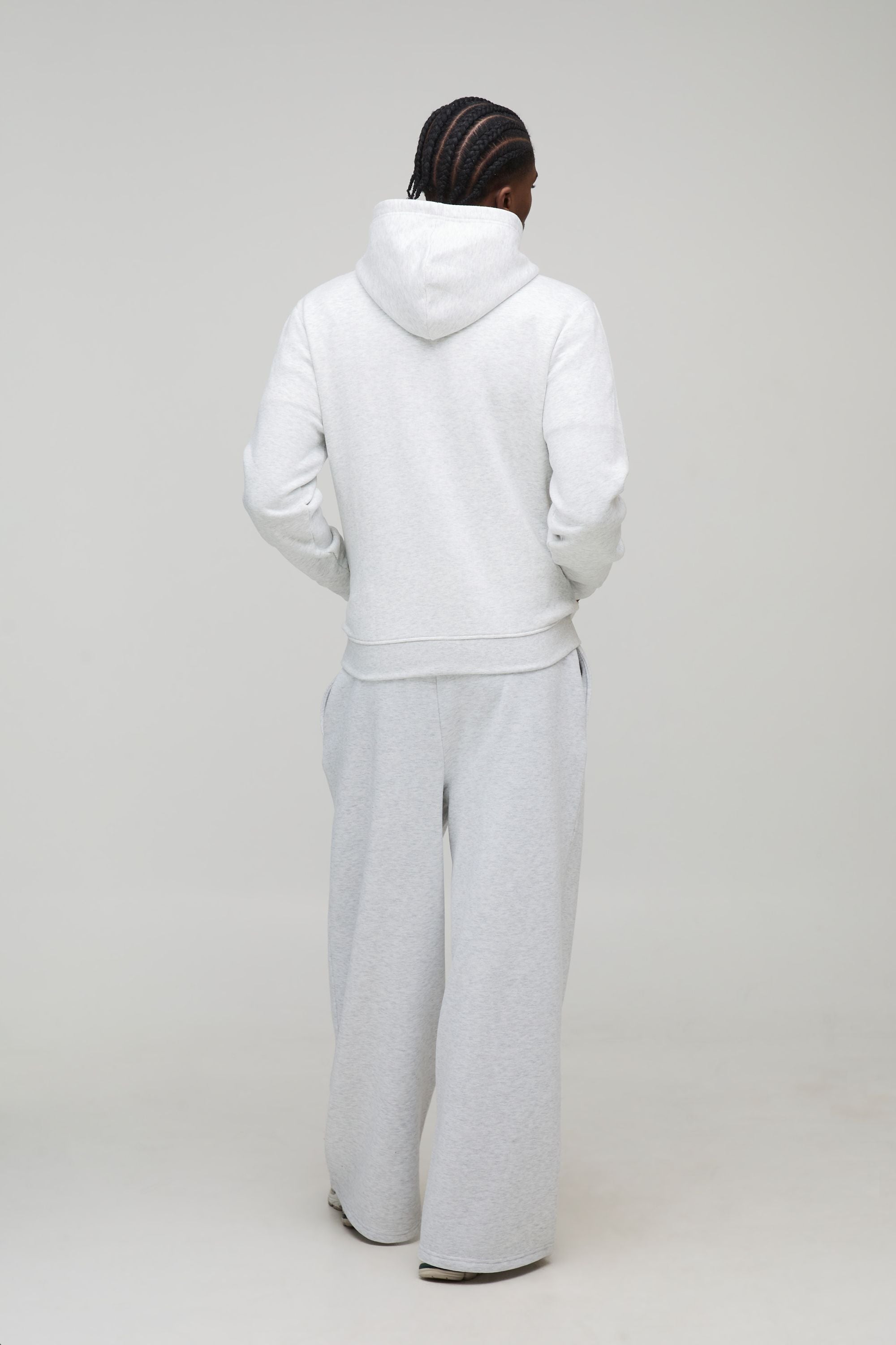 Basic Regular Zip Through Hoodie