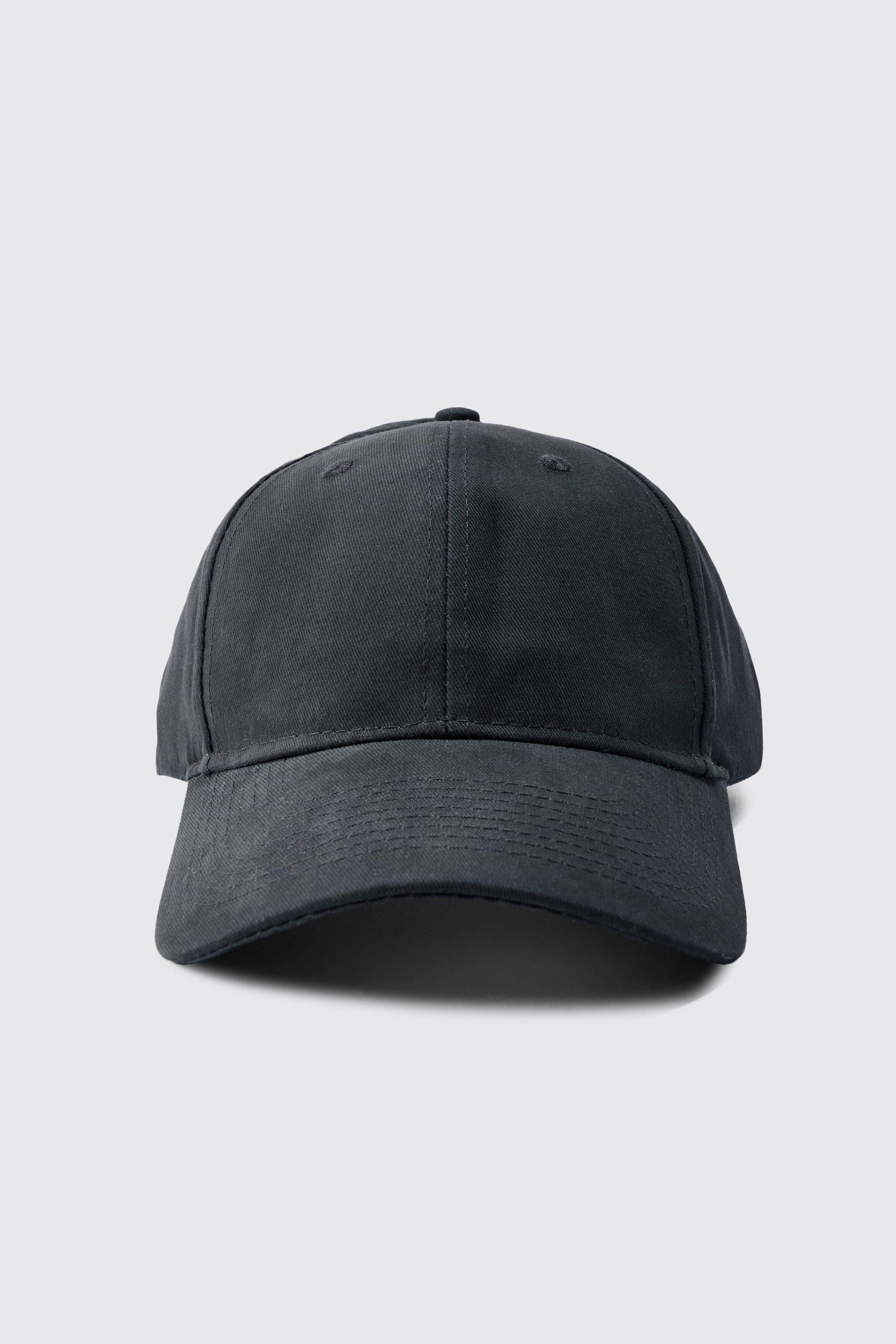 Plain Cap In Black