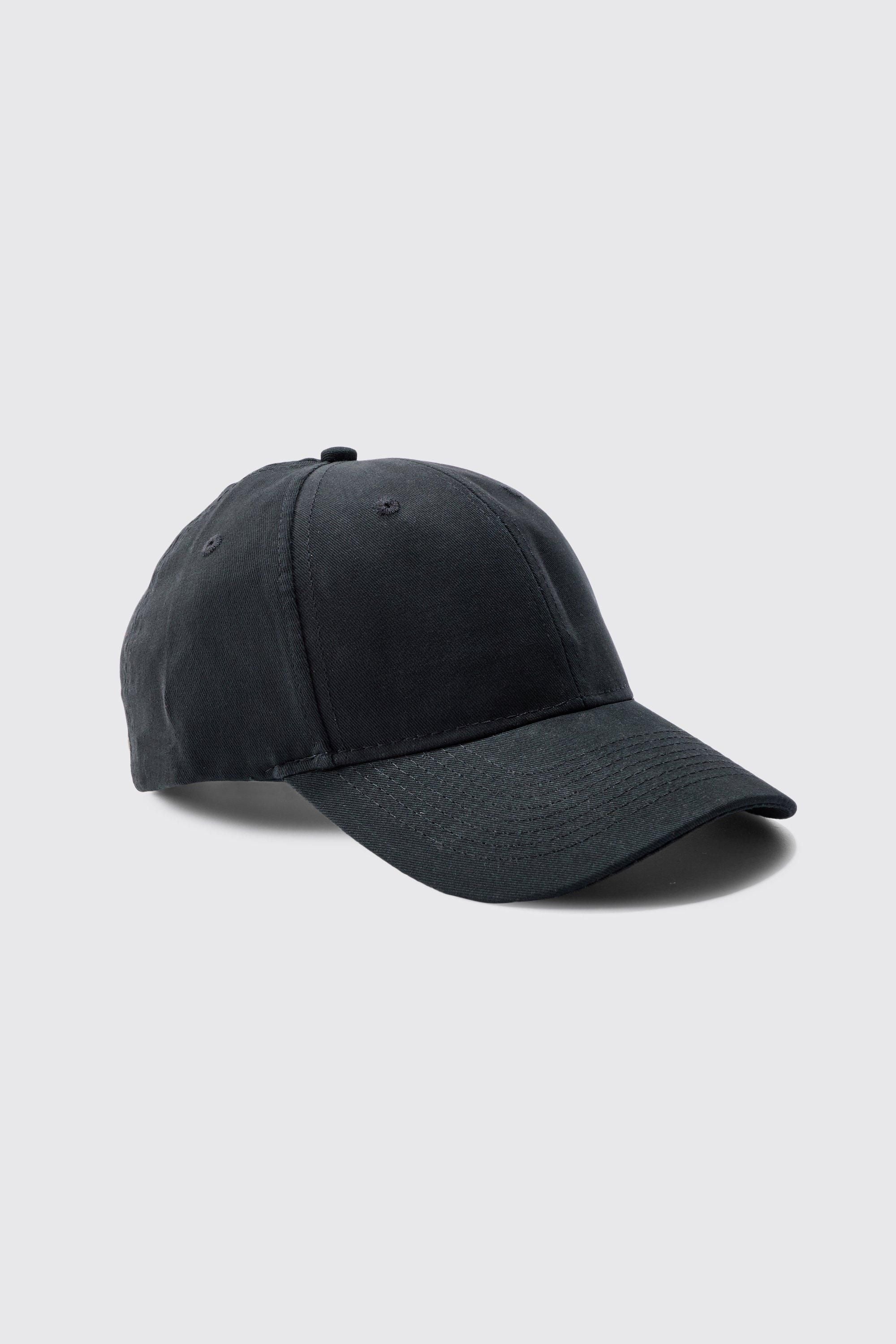 Plain Cap In Black